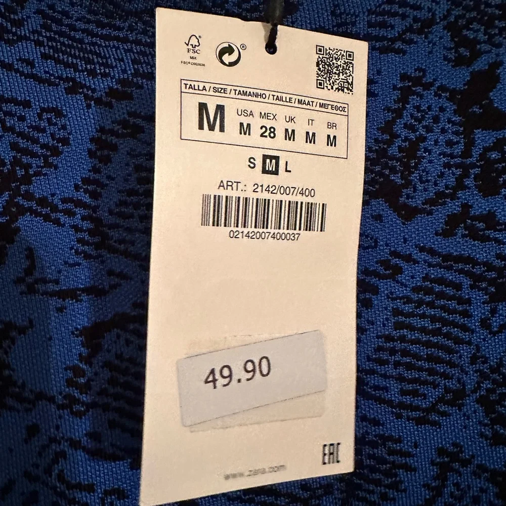 Zara snakeskin knit dress - Picture 7 of 7